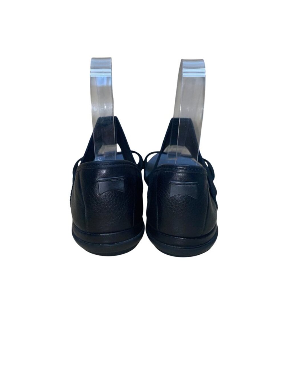 Camper Girls Black Leather Elastic Strap Sandals Size 38 image 7